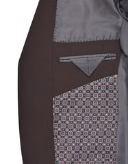 Chocolate Plain Suit ST2610-4C-42