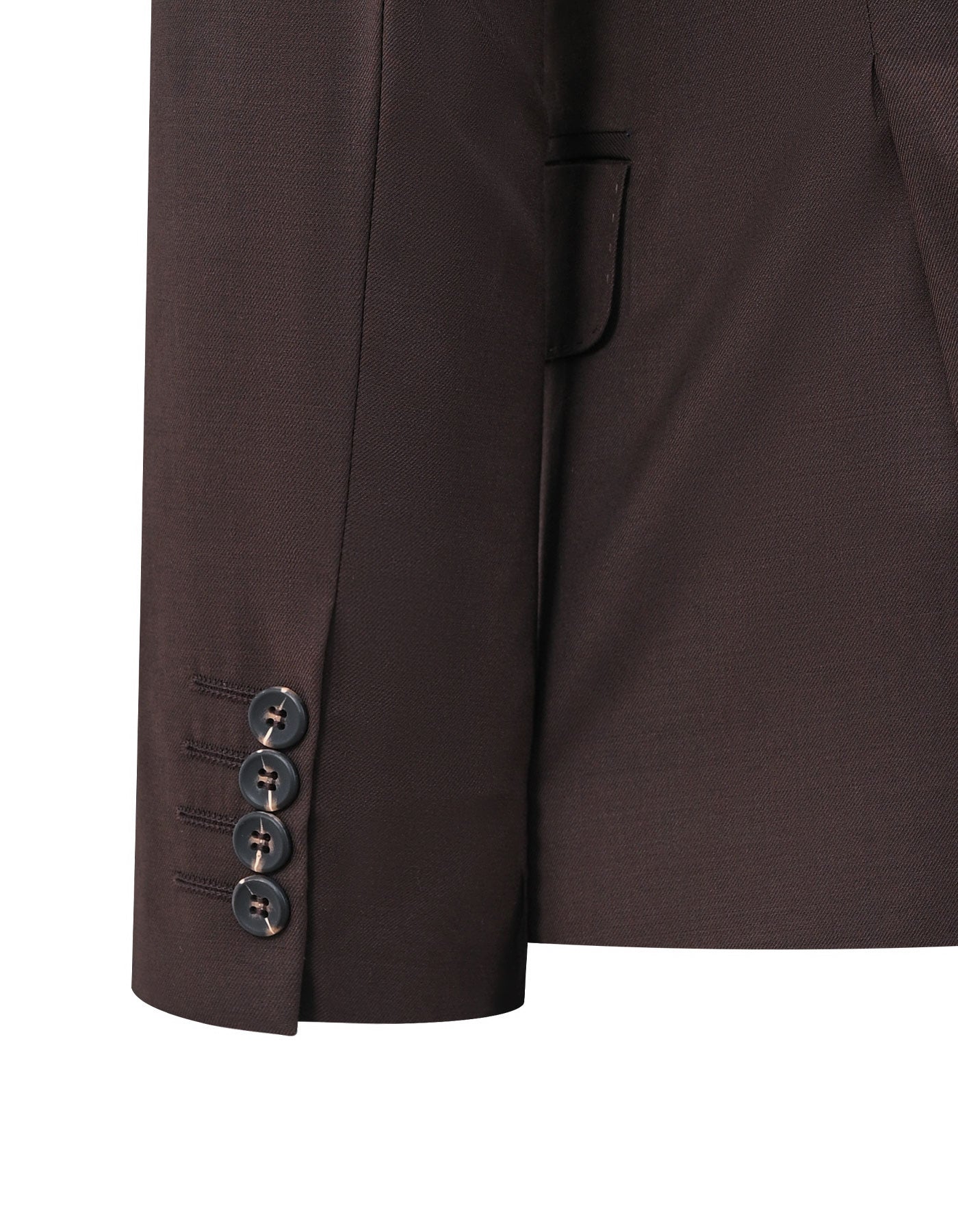 Chocolate Plain Suit ST2610-4C-38