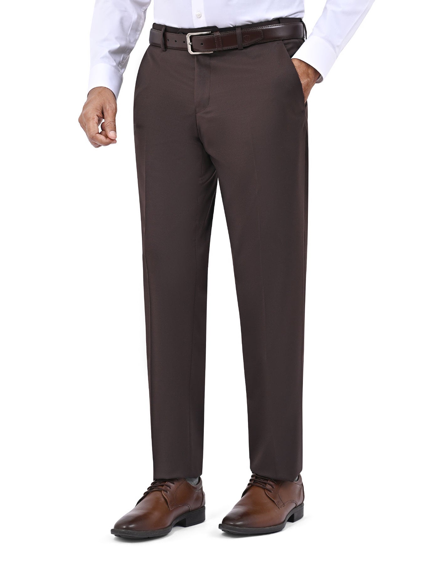 Chocolate Plain Suit ST2610-4C-36