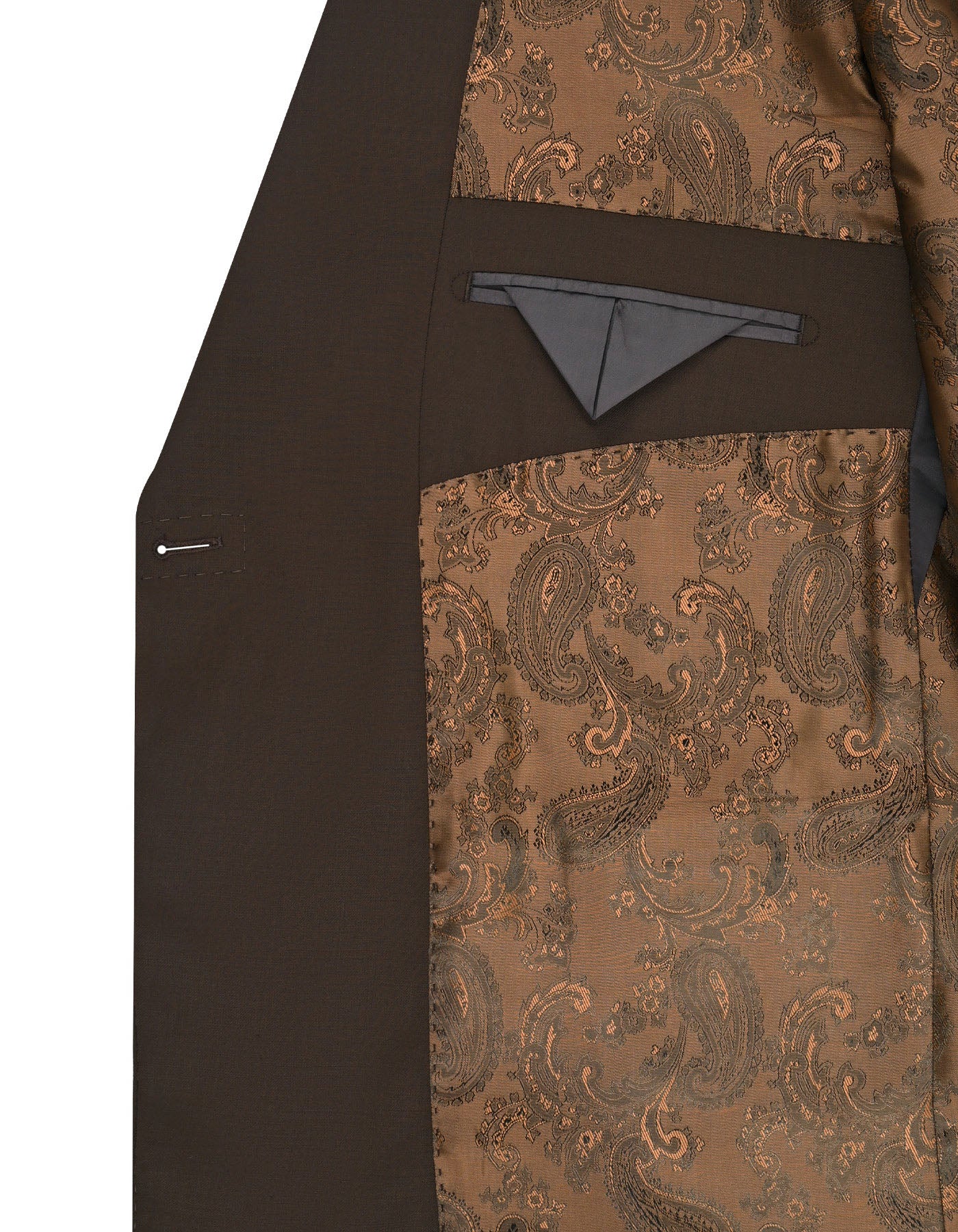 Chocolate Plain Suit ST2610-5C-42