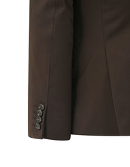 Chocolate Plain Suit ST2610-5C-38