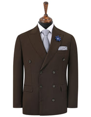 Chocolate Plain Suit ST2610-5C-34