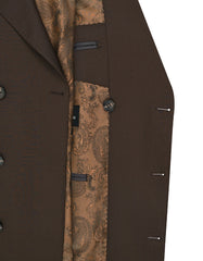 Chocolate Plain Suit ST2610-5S-40