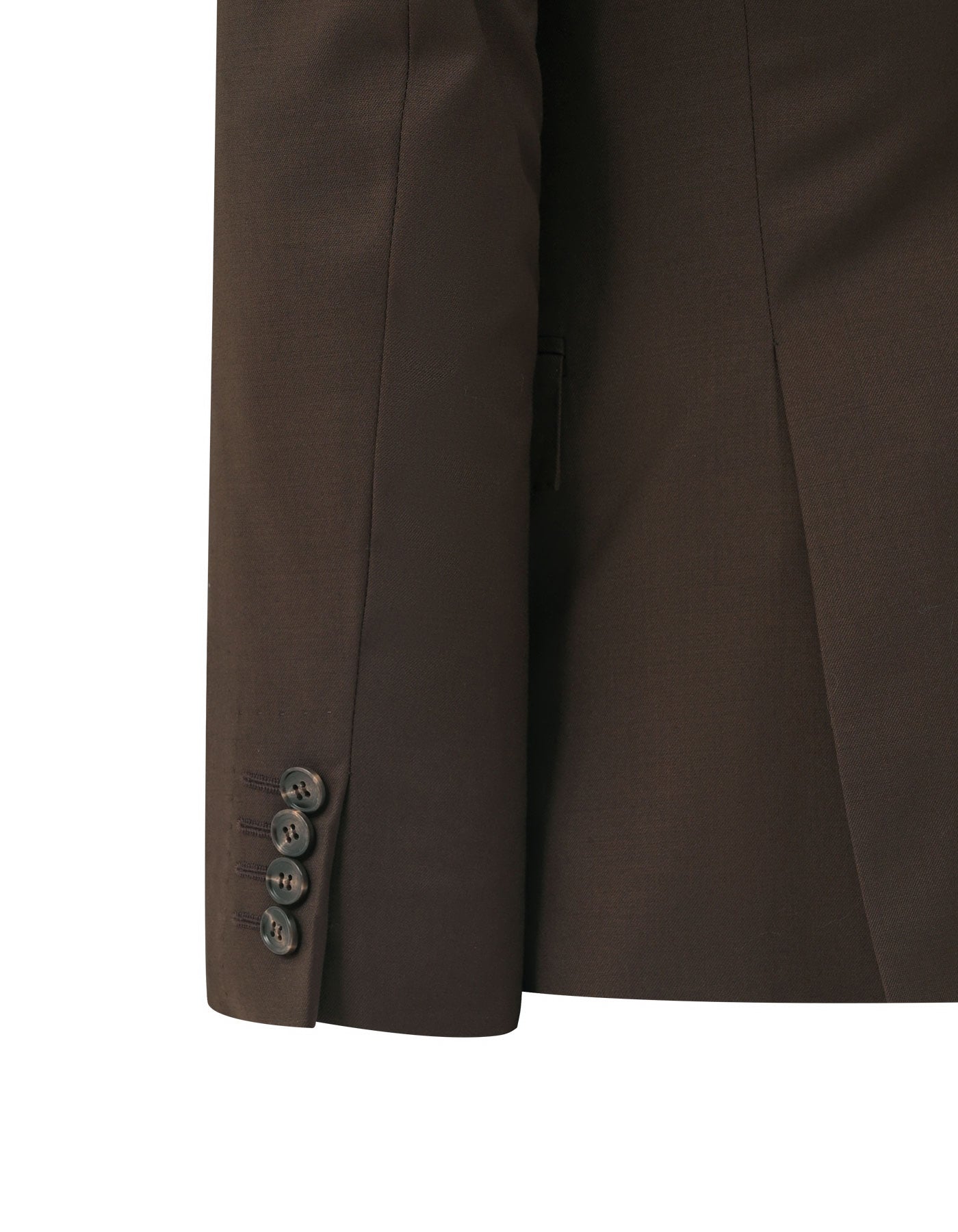 Chocolate Plain Suit ST2610-5S-38