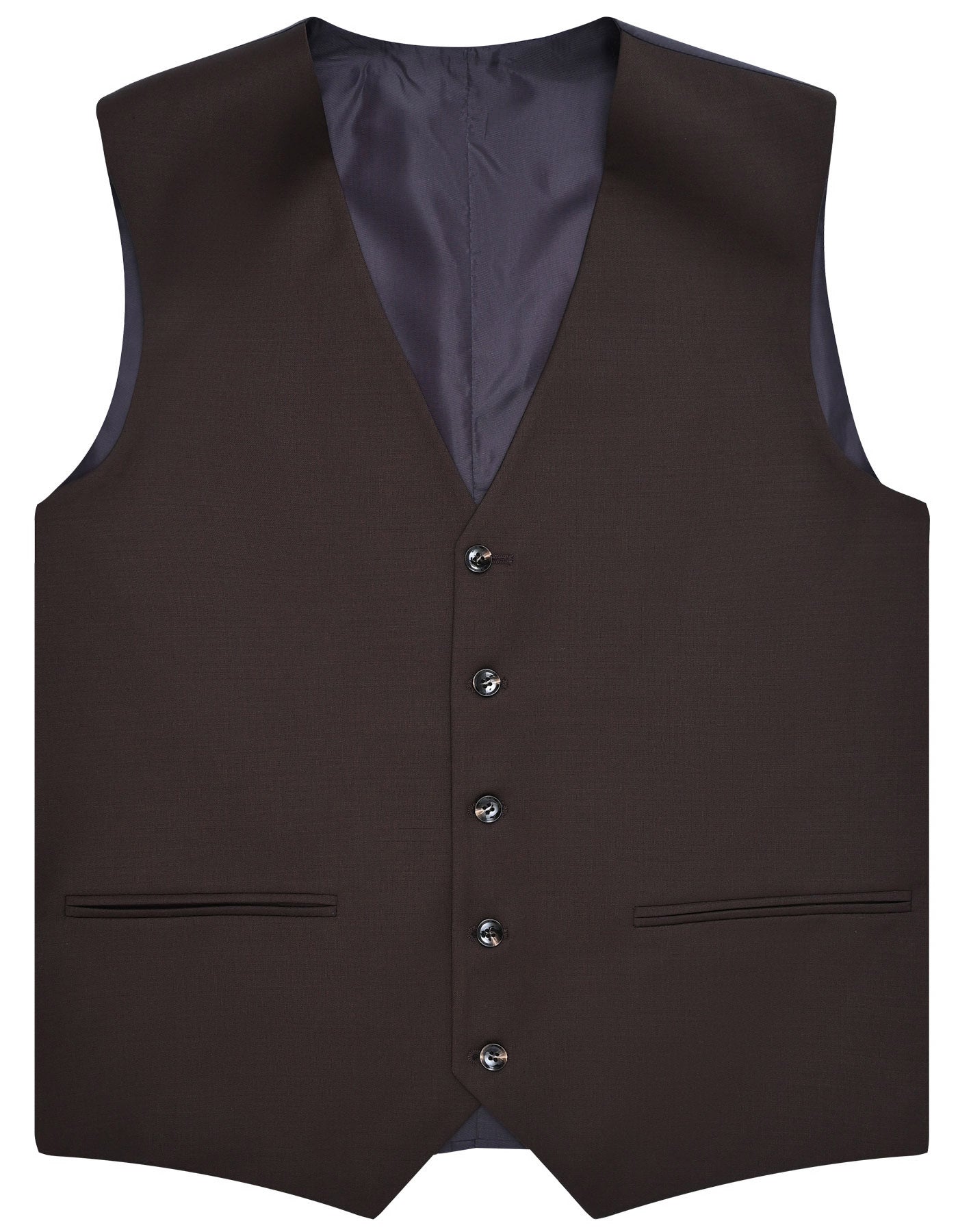 Chocolate Plain Suit ST2610S-36