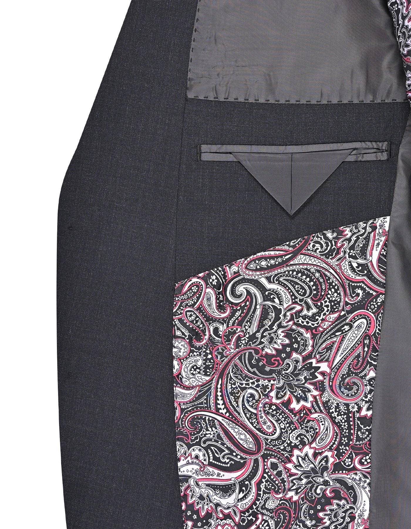 Charcoal Plain Suit ST2611-4S-42