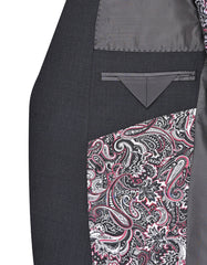 Charcoal Plain Suit ST2611-4S-42