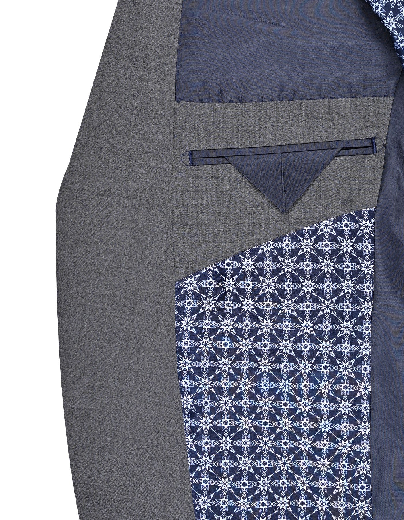 Grey Plain Suit ST2613-4C-42