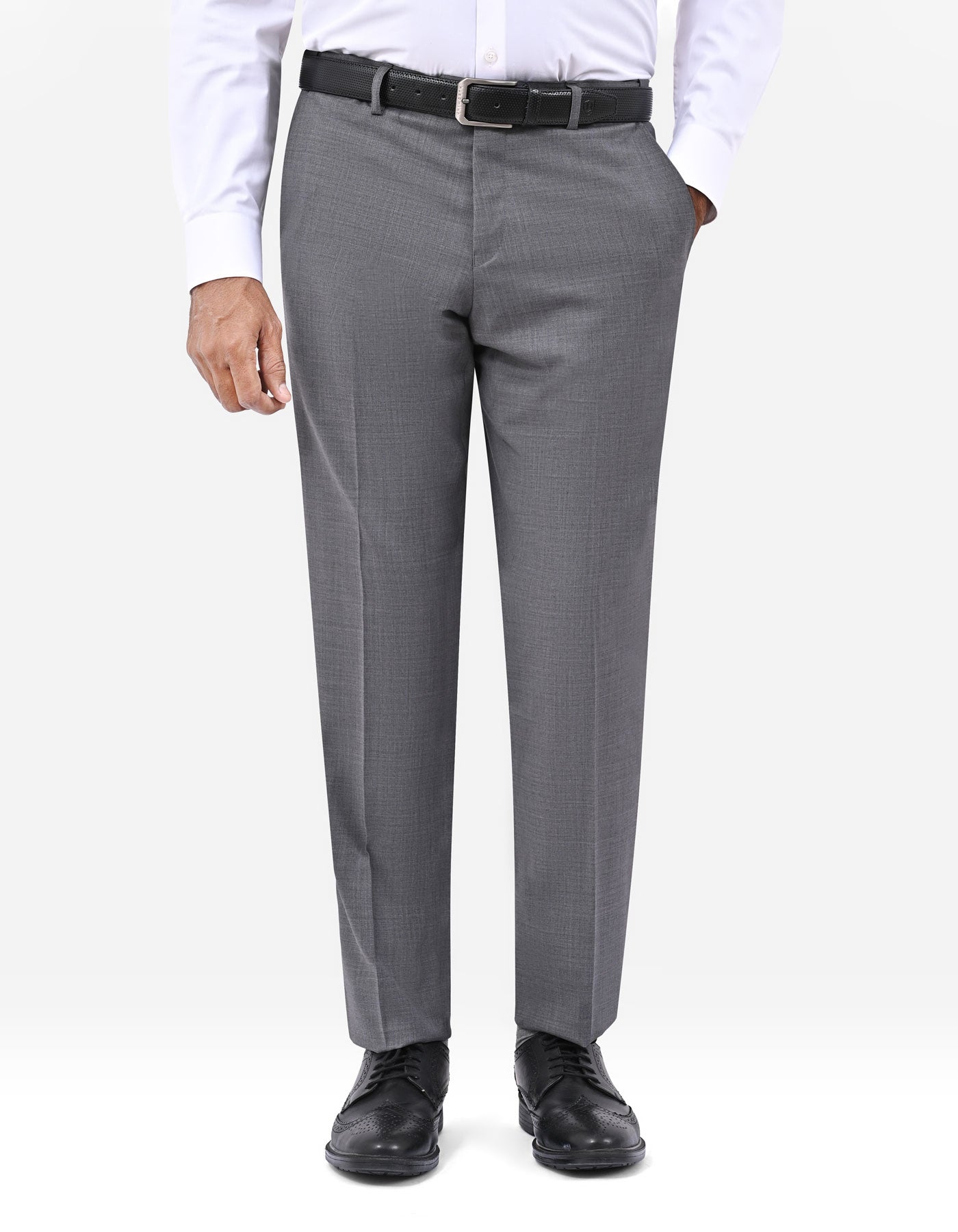 Grey Plain Suit ST2613-4C-36