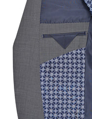 Grey Plain Suit ST2613-4S-42