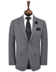 Grey Plain Suit ST2613-4S-34