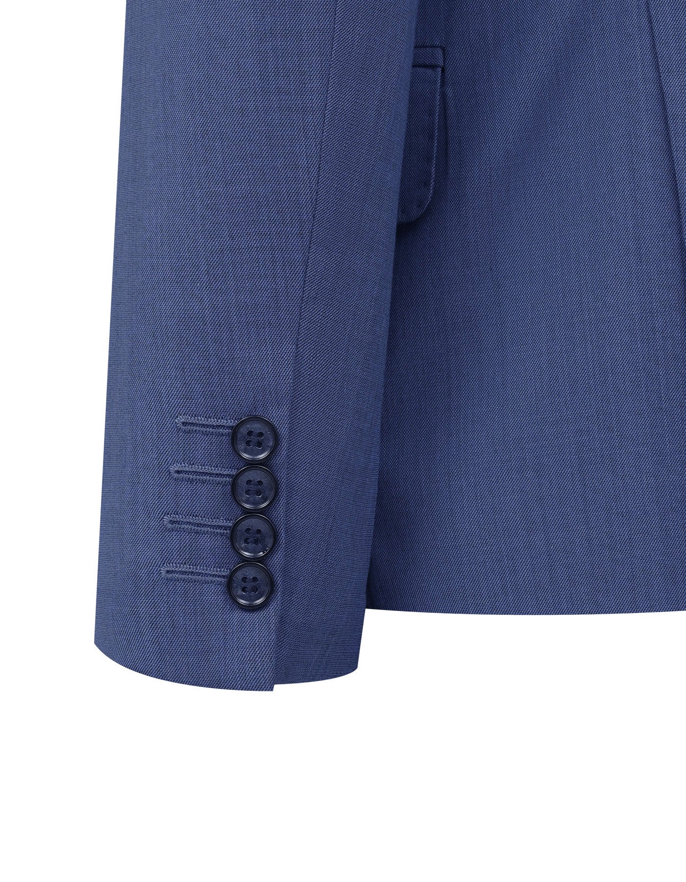 Blue Plain Suit ST2658C-40