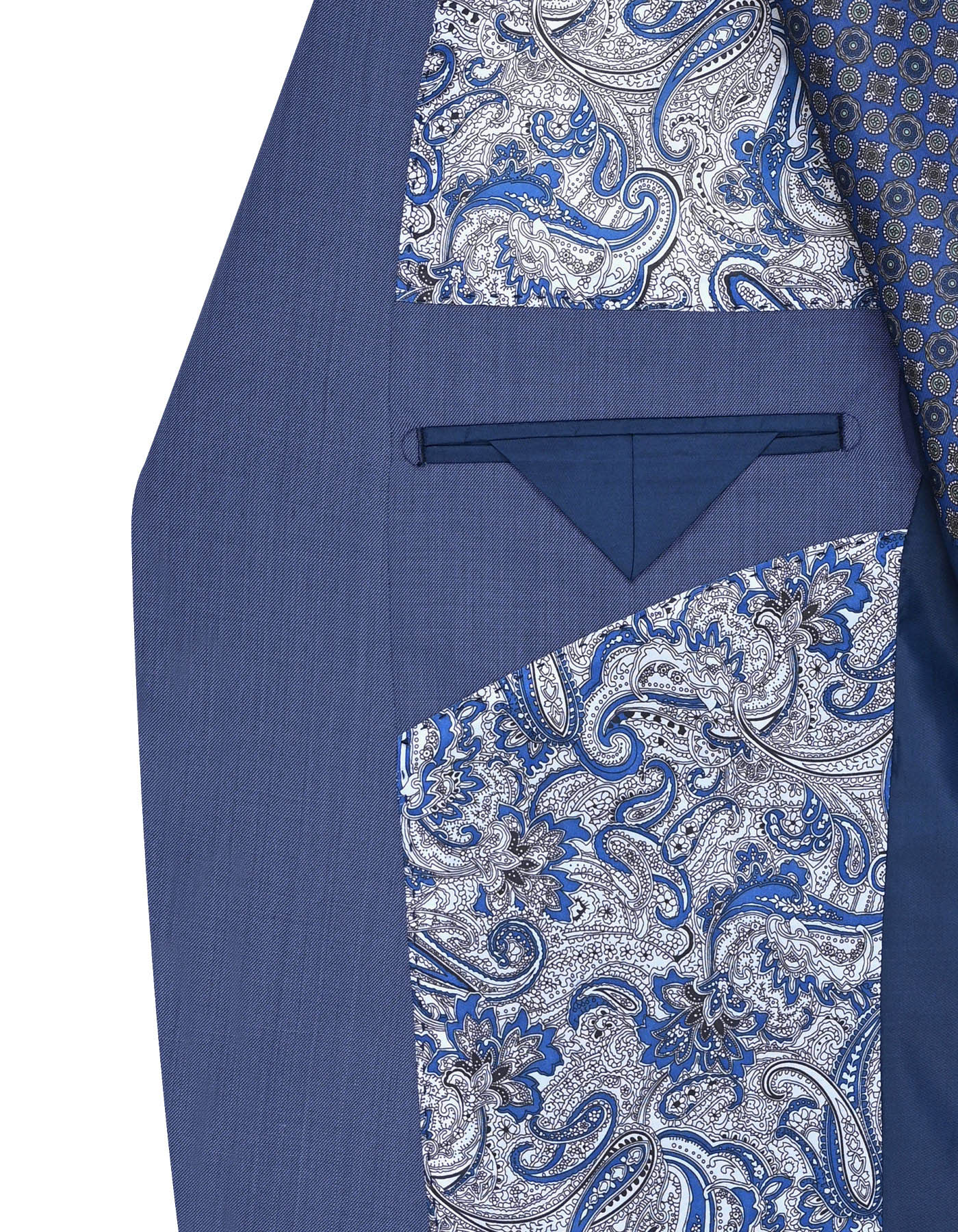 Blue Plain Suit ST2658S-44