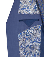 Blue Plain Suit ST2658S-44