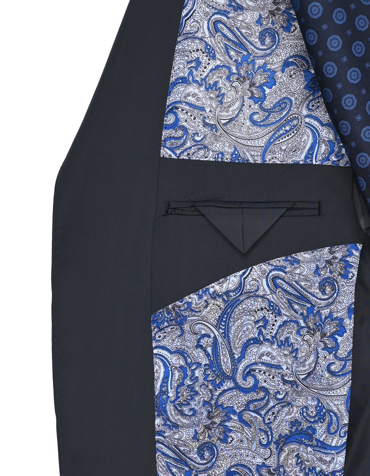 Black Plain Suit ST2659C-44