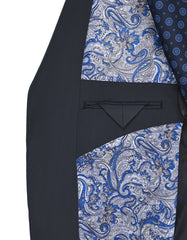 Black Plain Suit ST2659S-44