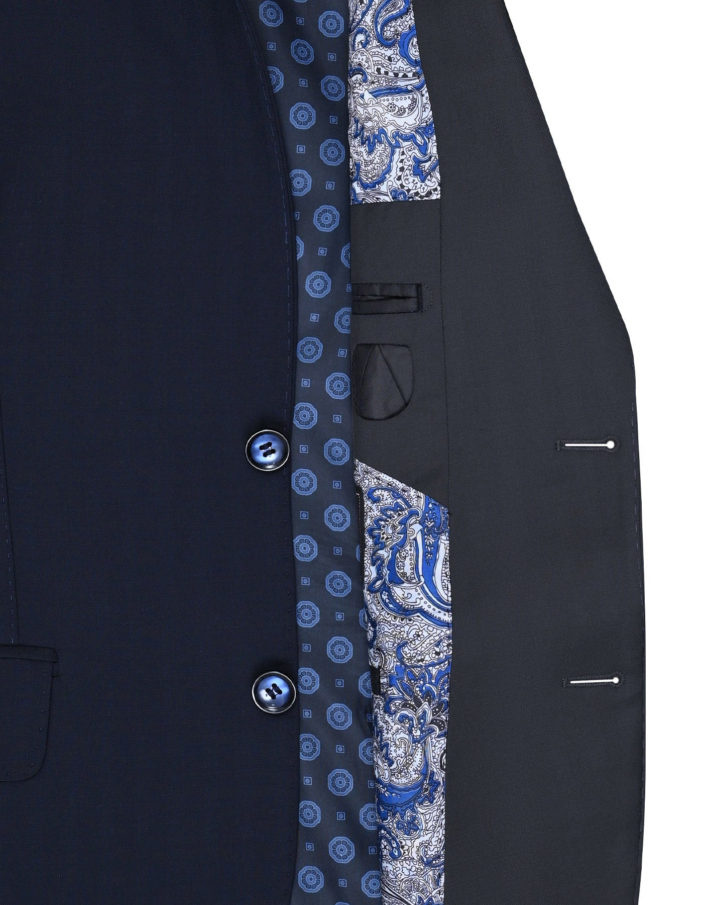 Black Plain Suit ST2659S-42