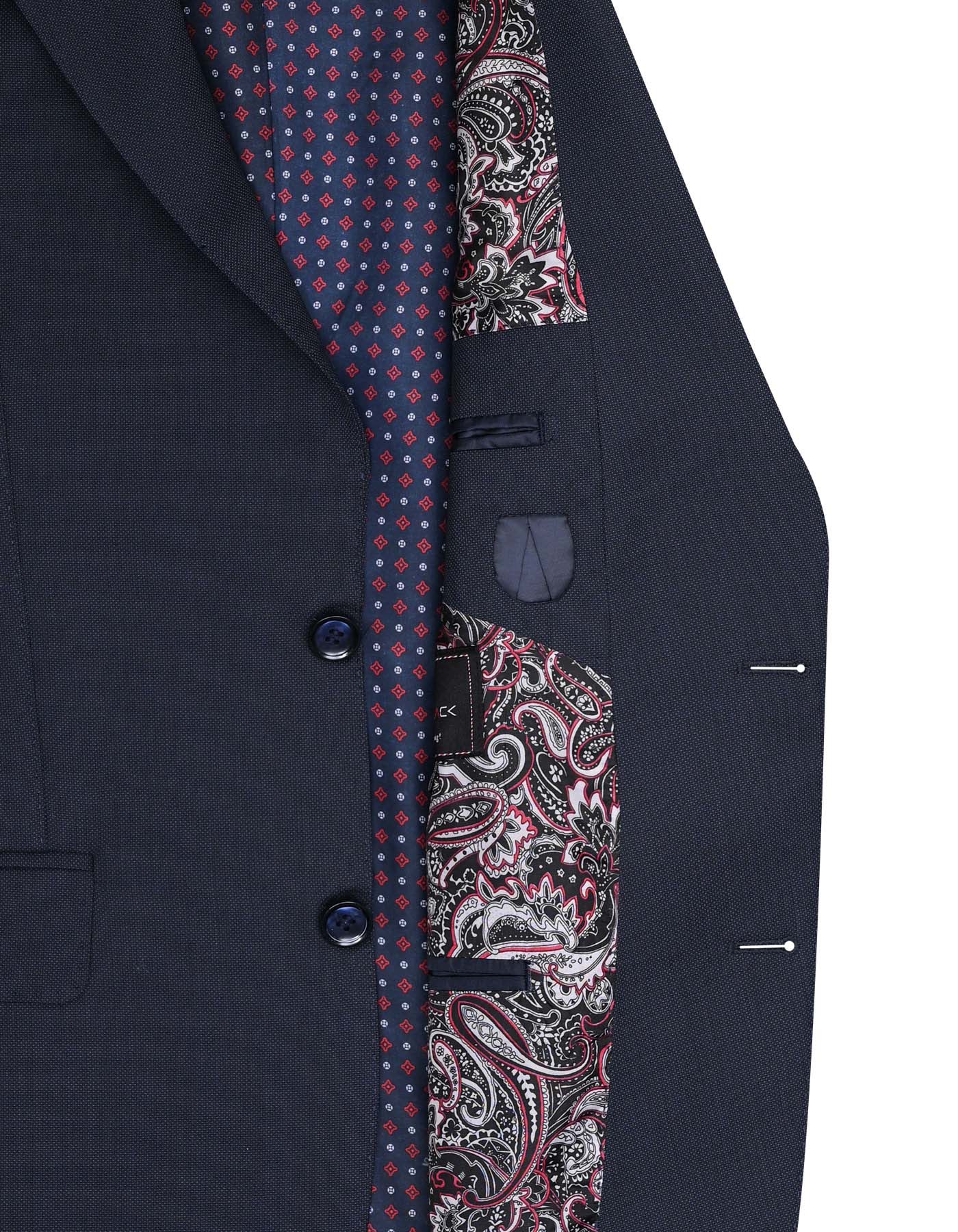 Navy Plain Suit ST2665C-42