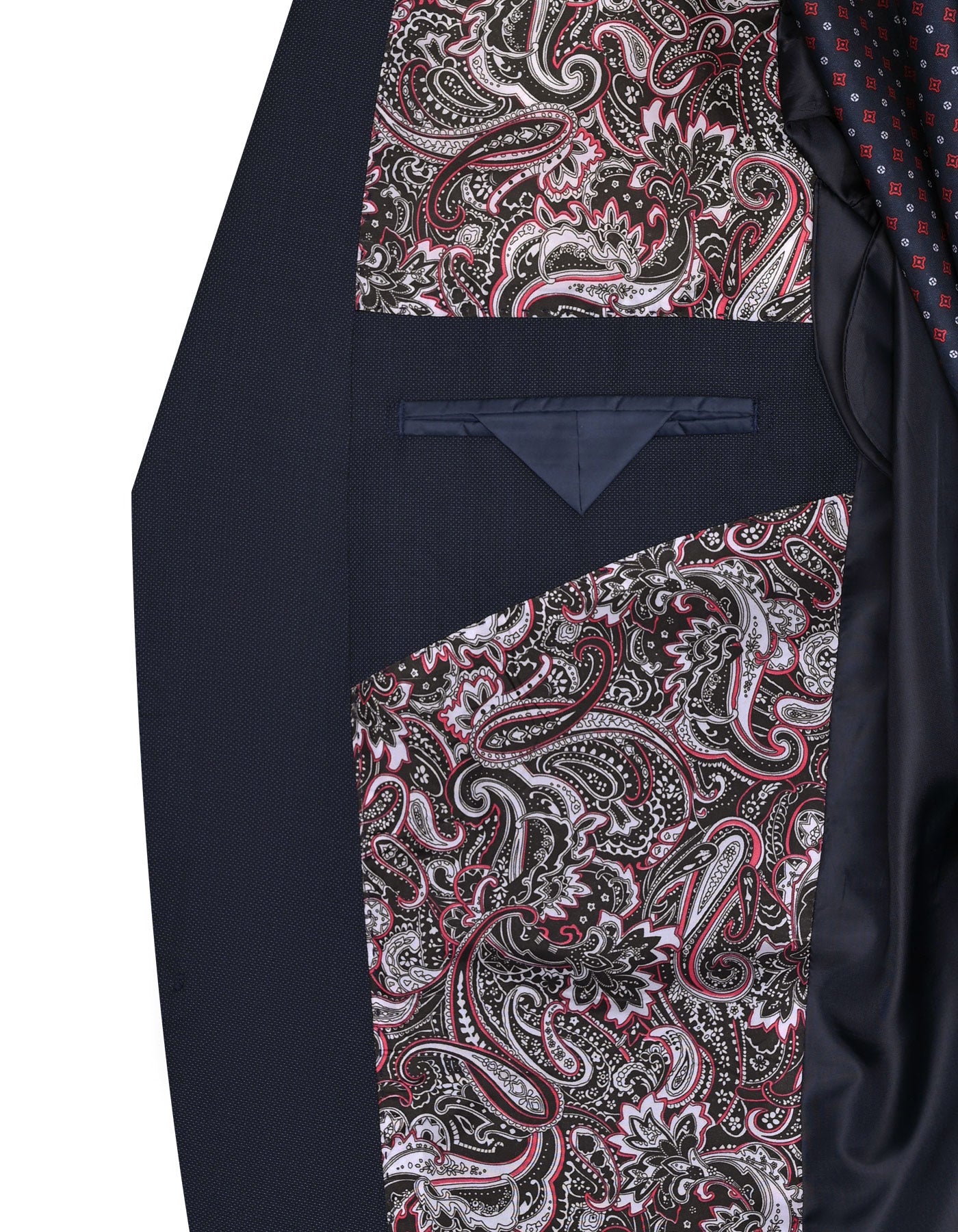 Navy Plain Suit ST2665S-44