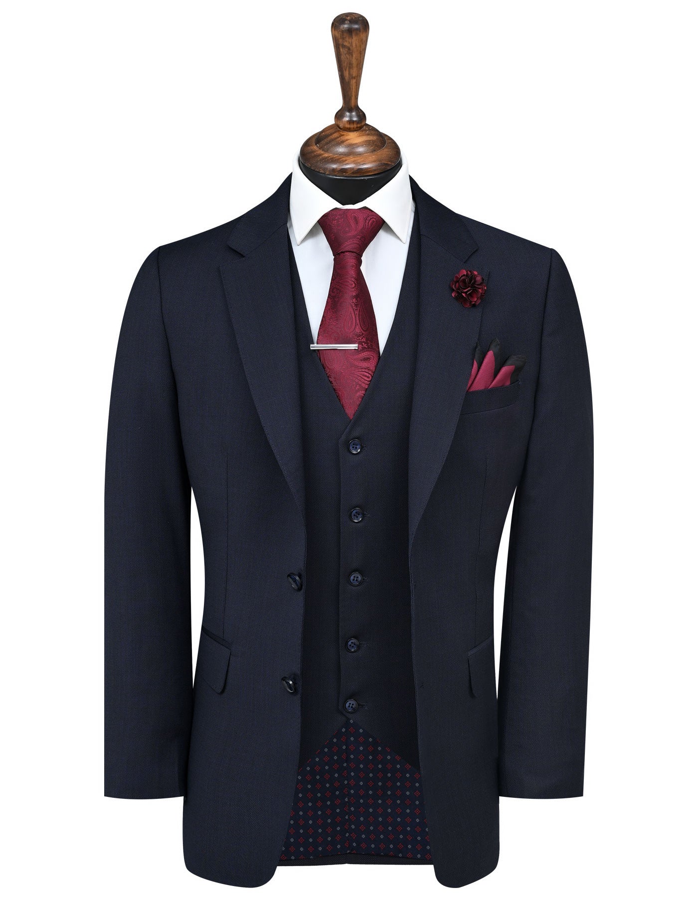 Navy Plain Suit ST2665S-34