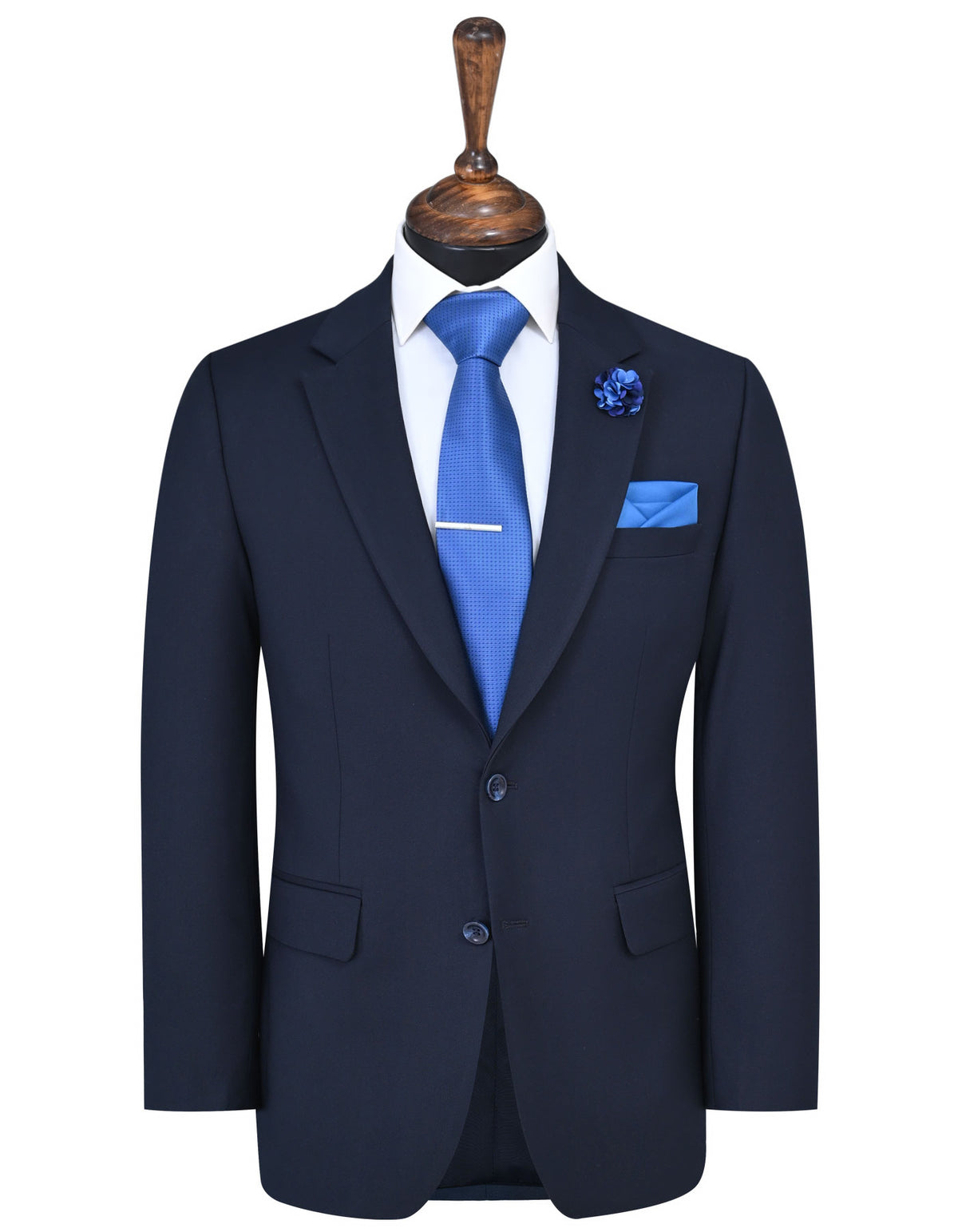 Navy Plain Suit ST2669C-34