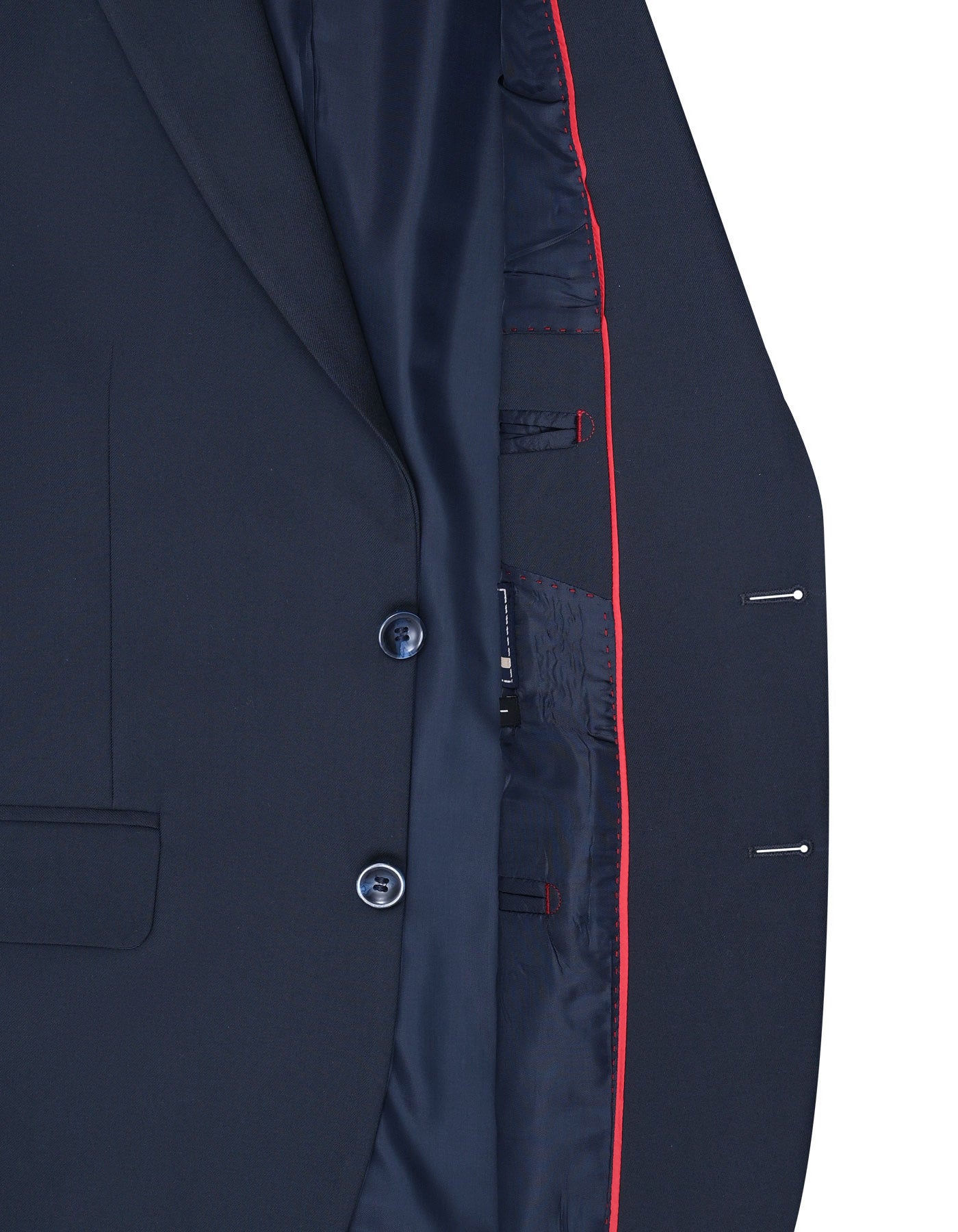 Navy Plain Suit ST2669S-40