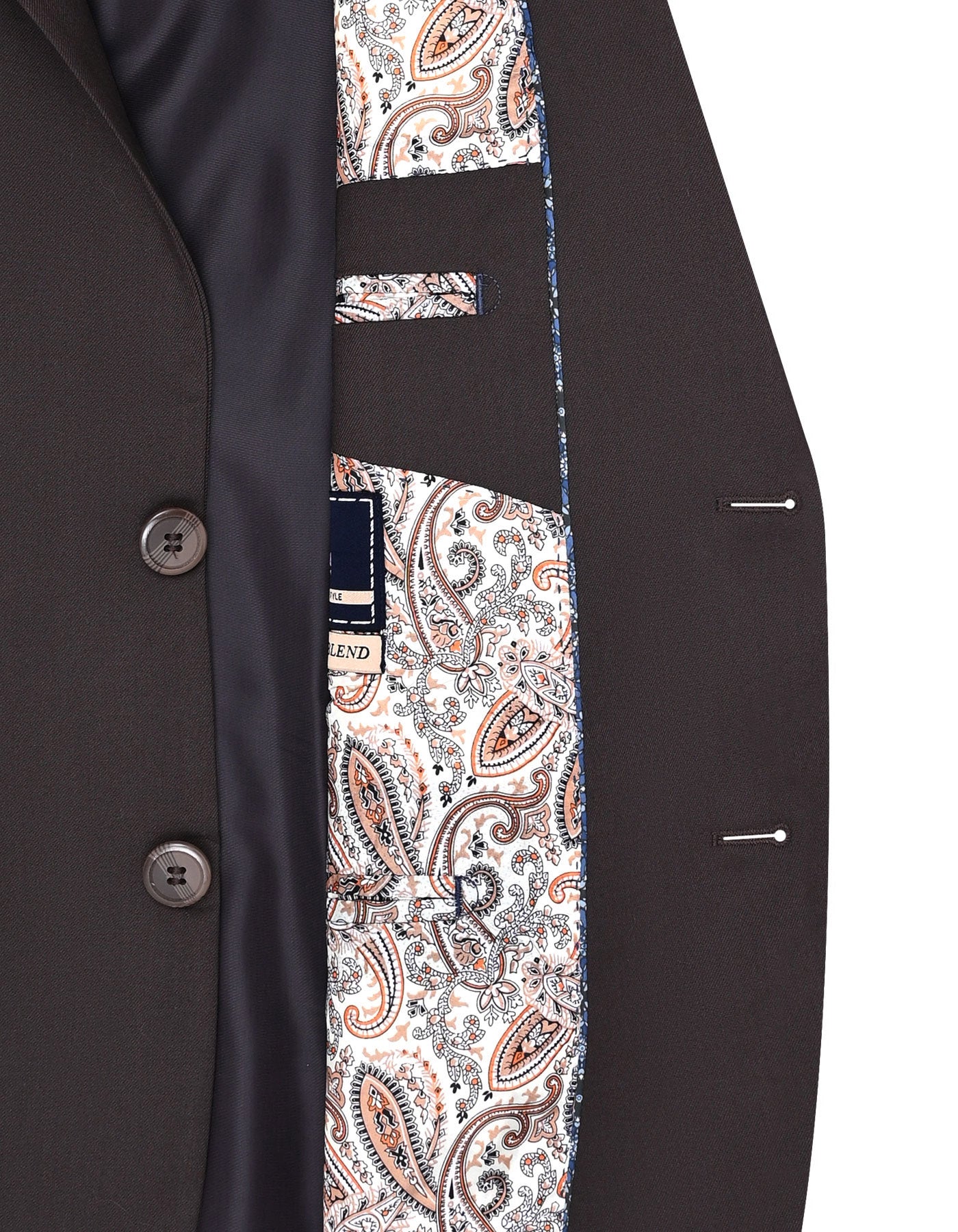 Chocolate Plain Suit ST2670C-42