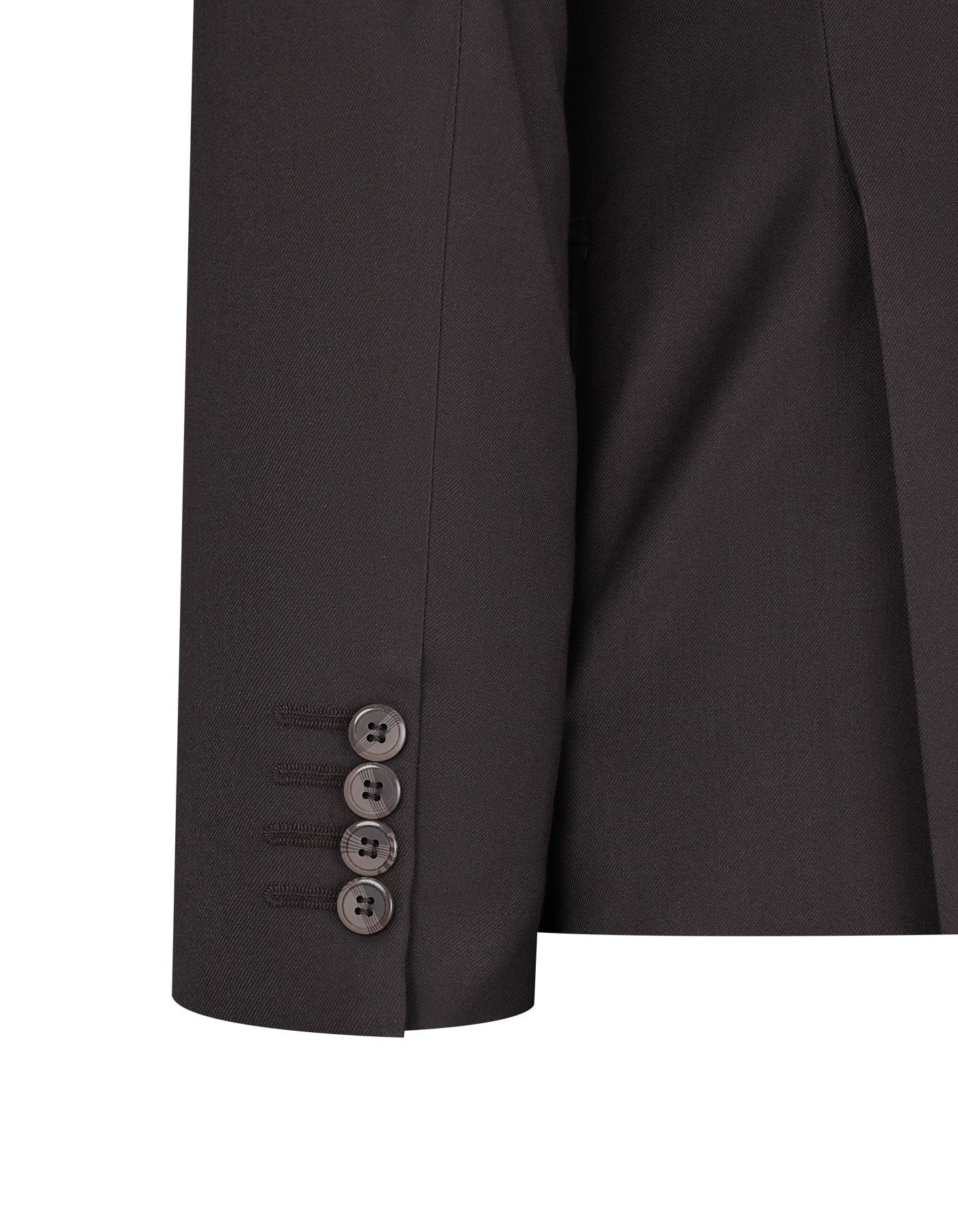 Chocolate Plain Suit ST2670S-40