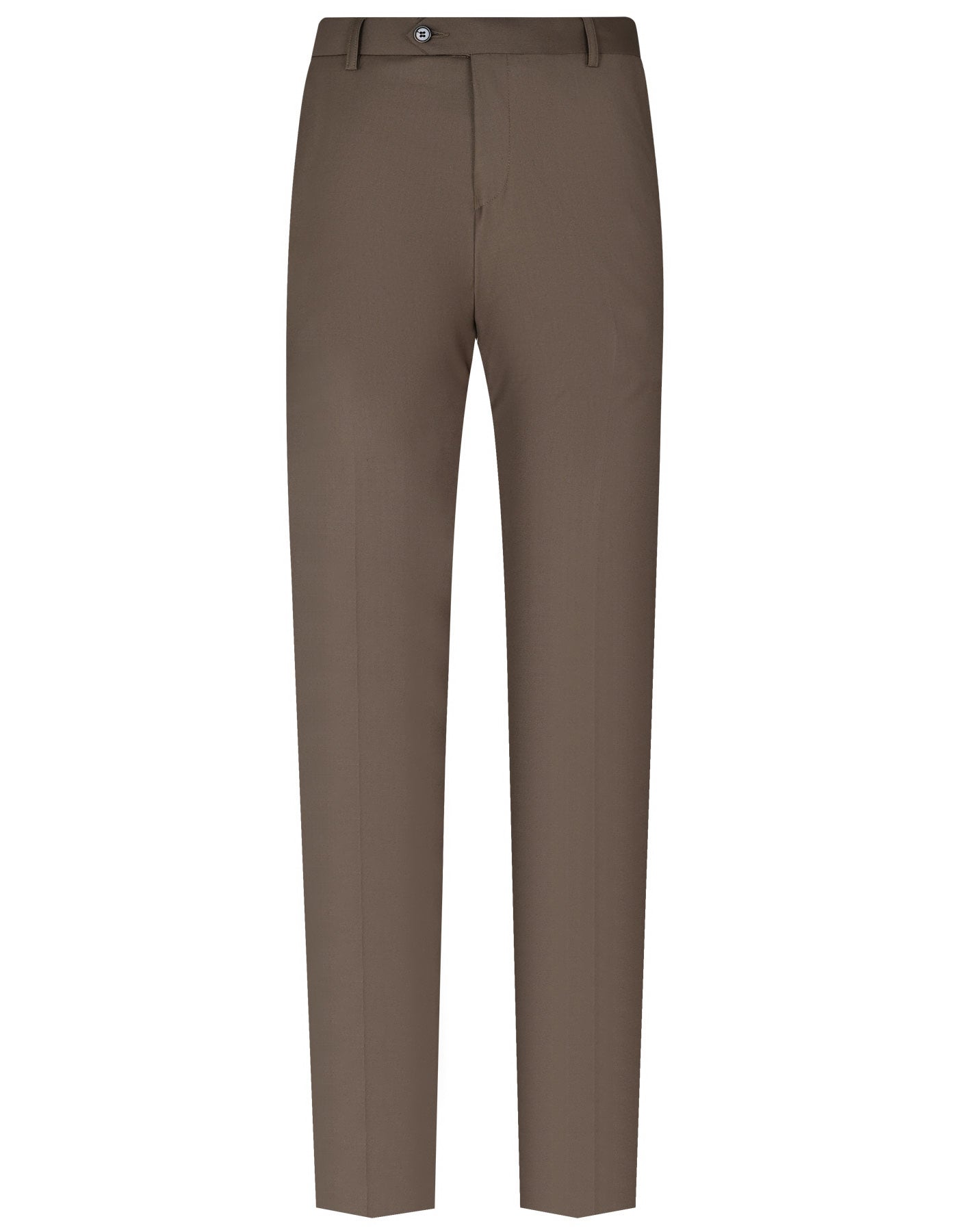 D Khaki Plain Suit ST2671S-36