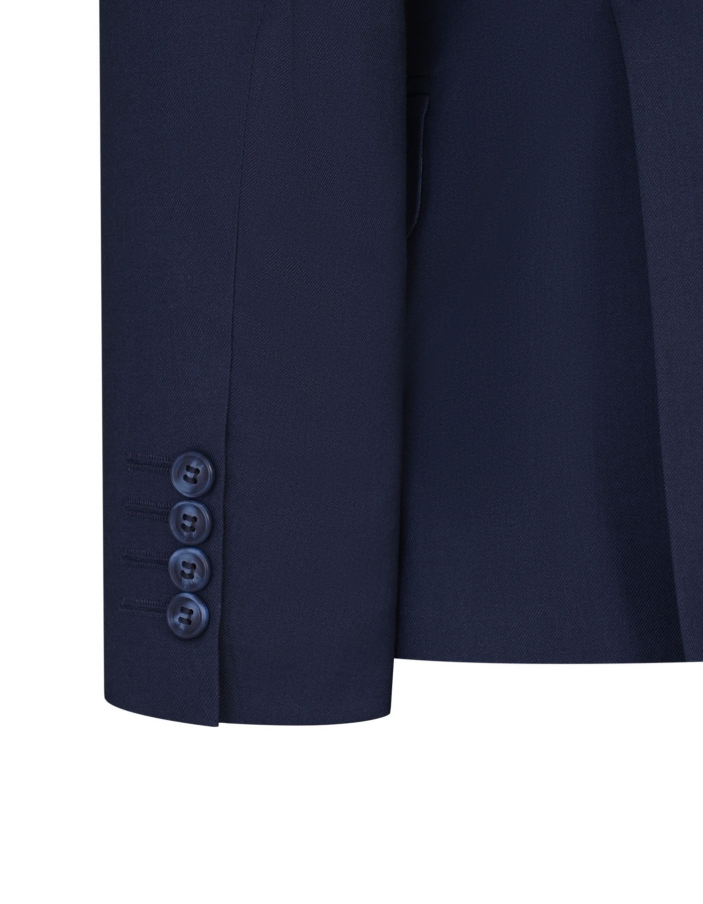 D Blue Plain Suit ST2672S-40