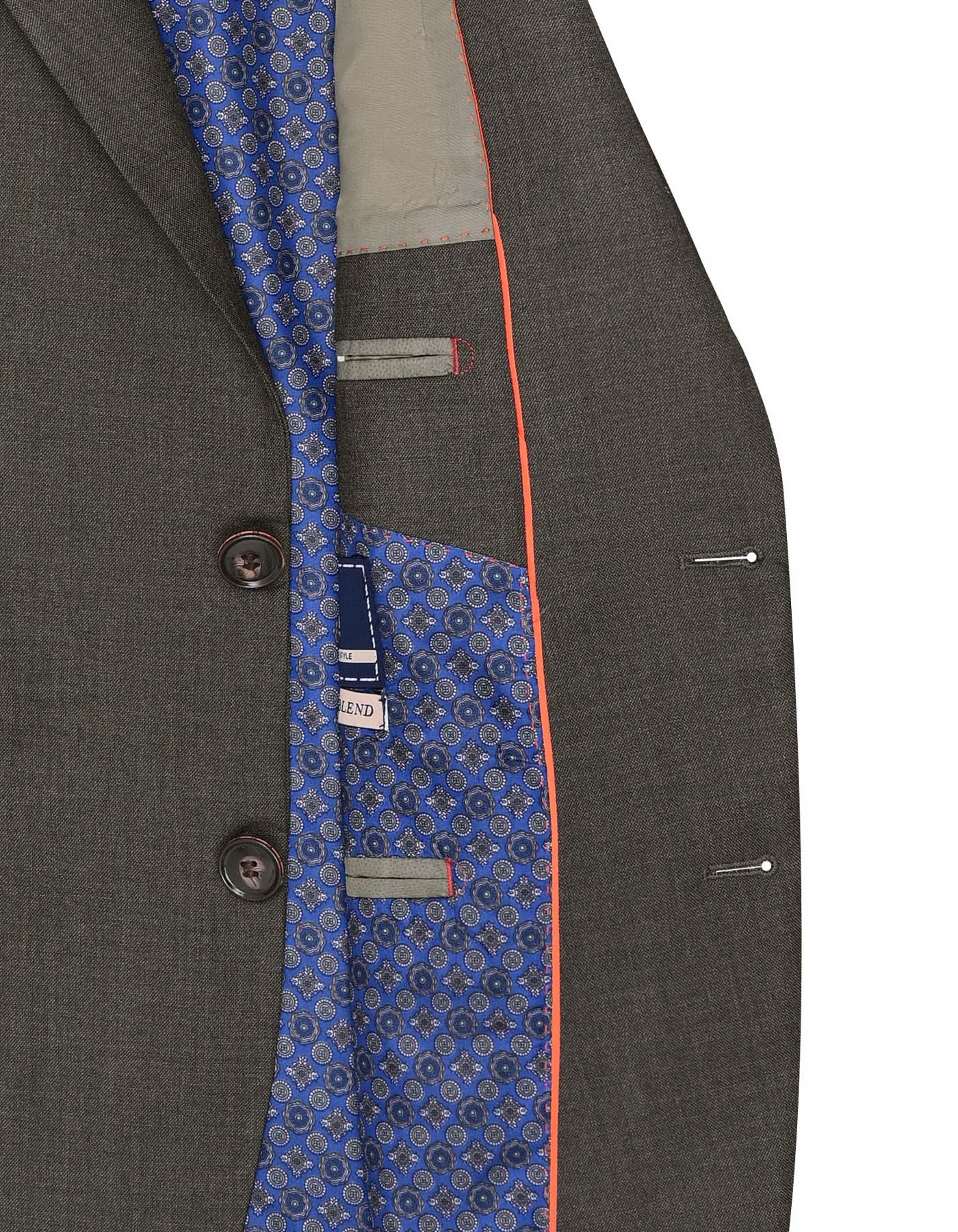 D Brown Texture Suit ST2675C-40