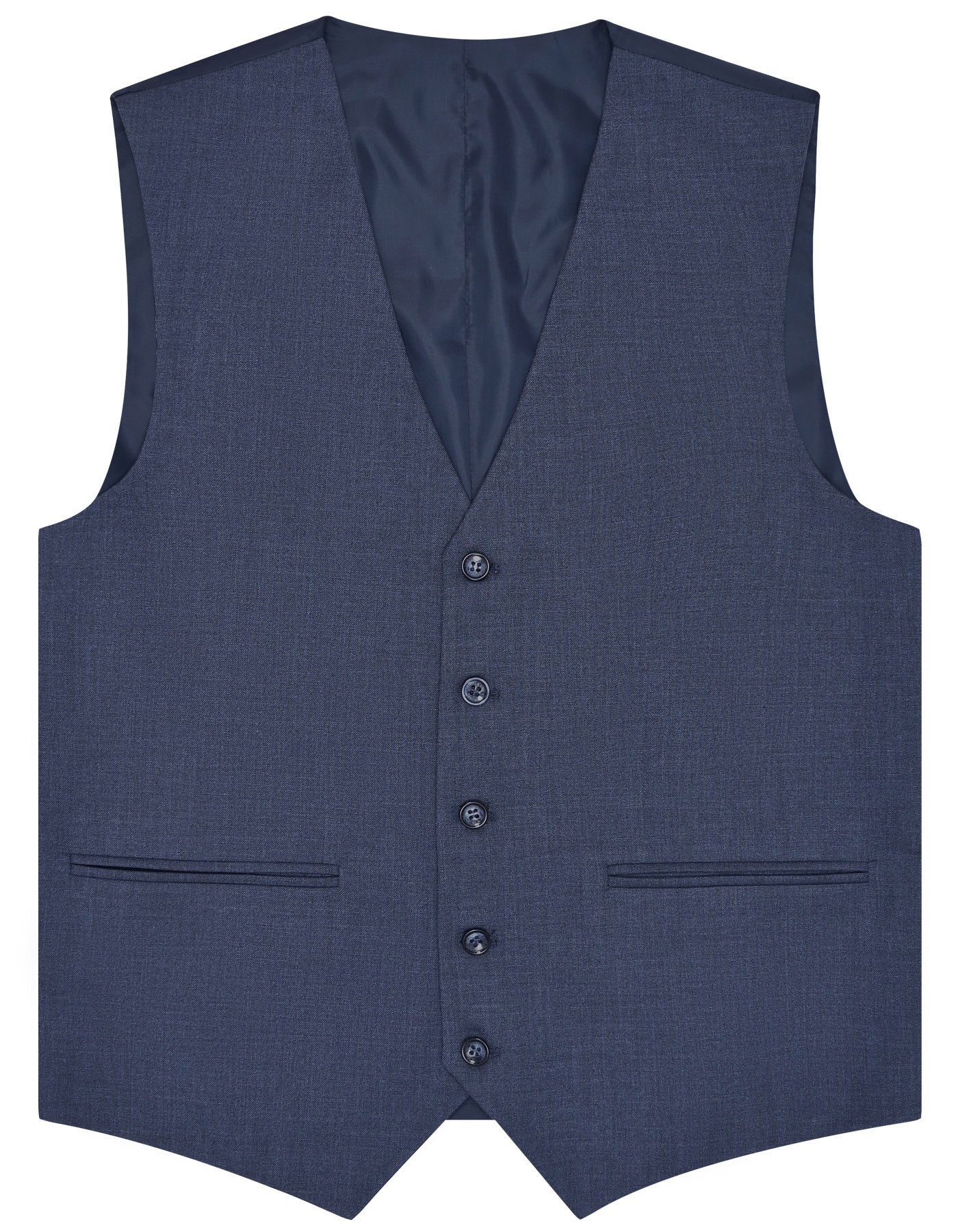 M Blue Texture Suit ST2676C-38