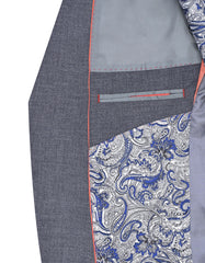 Charcoal Texture Suit ST2677S-42