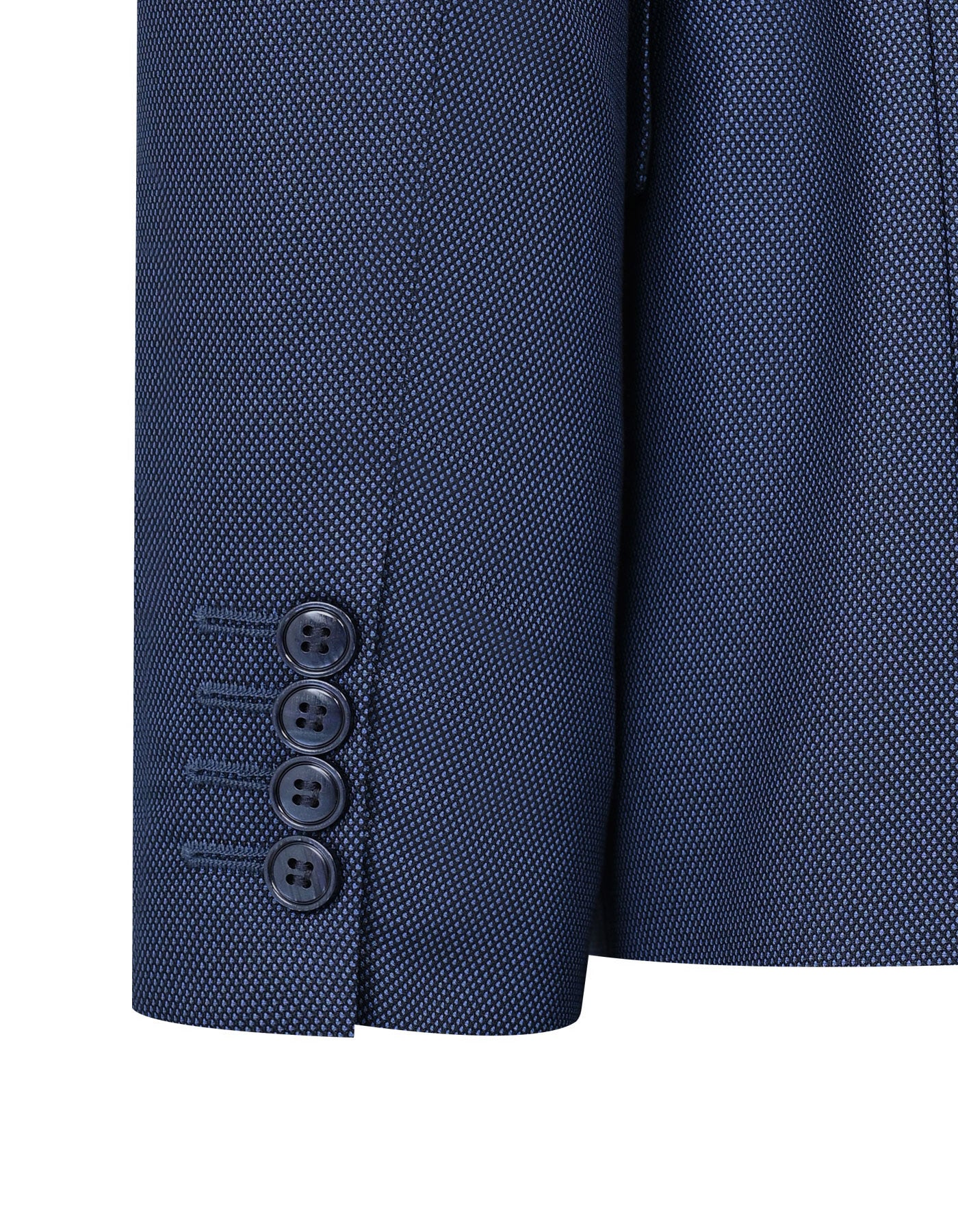 D Blue Texture Suit ST2680C-38