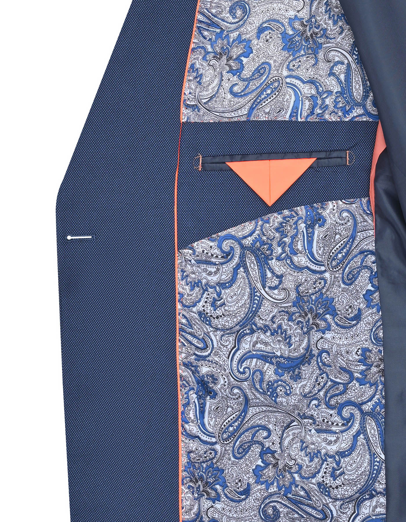 D Blue Texture Suit ST2680S-42