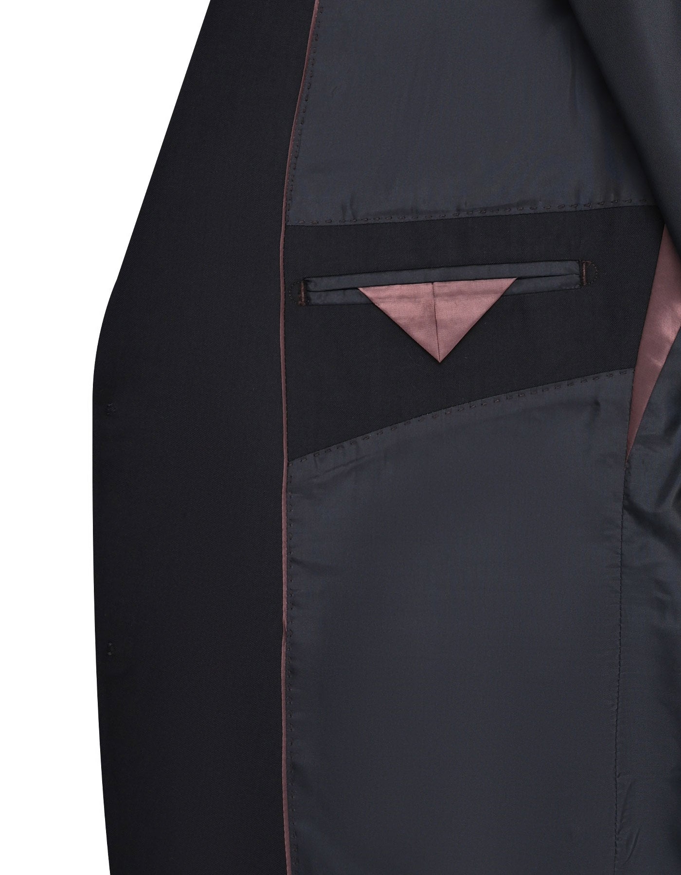 Black Plain Suit ST2687-1S-42