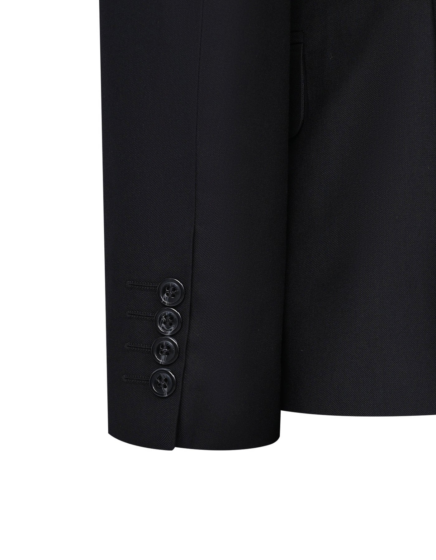 Black Plain Suit ST2687-1S-38