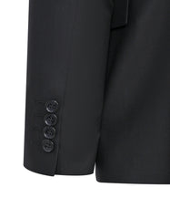 Black Plain Suit ST2687-2S-38