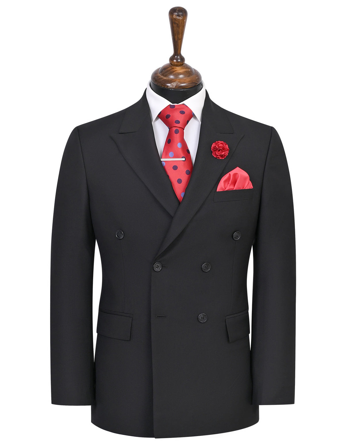 Black Plain Suit ST2687-2S-34