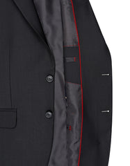 Black Plain Suit ST2687-3C-40