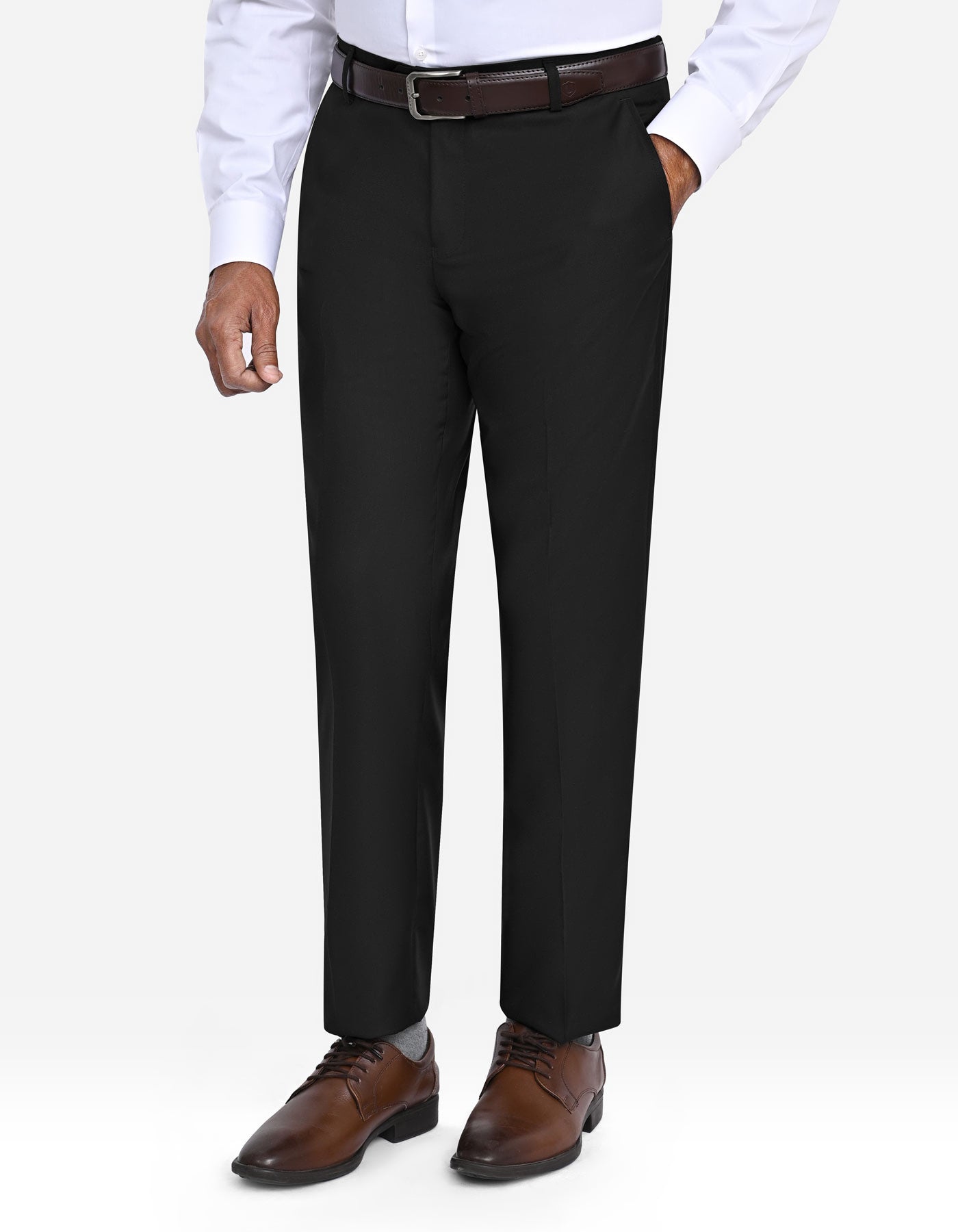 Black Plain Suit ST2687-3S-36