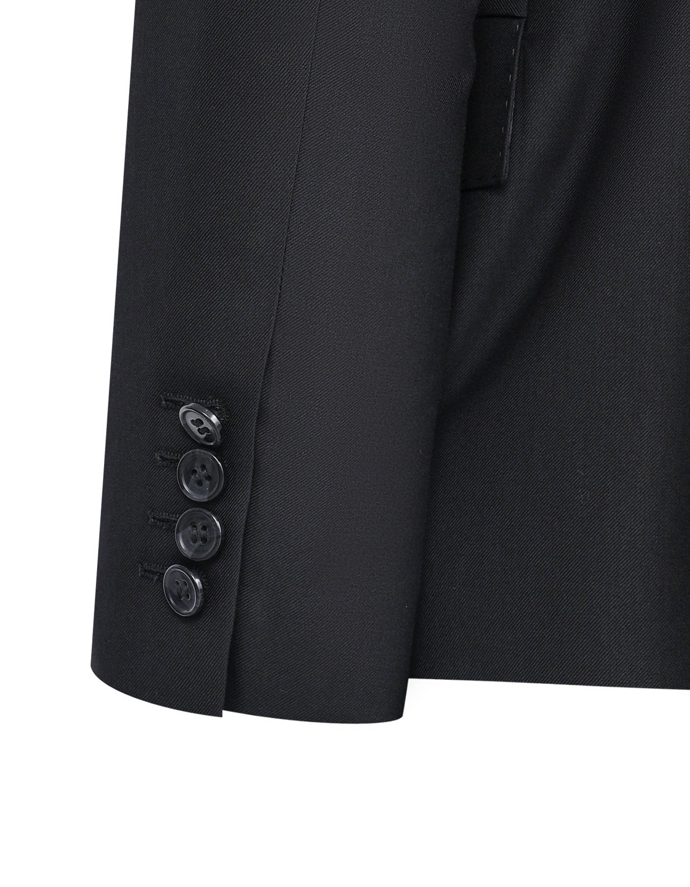 Black Plain Suit ST2687C-40