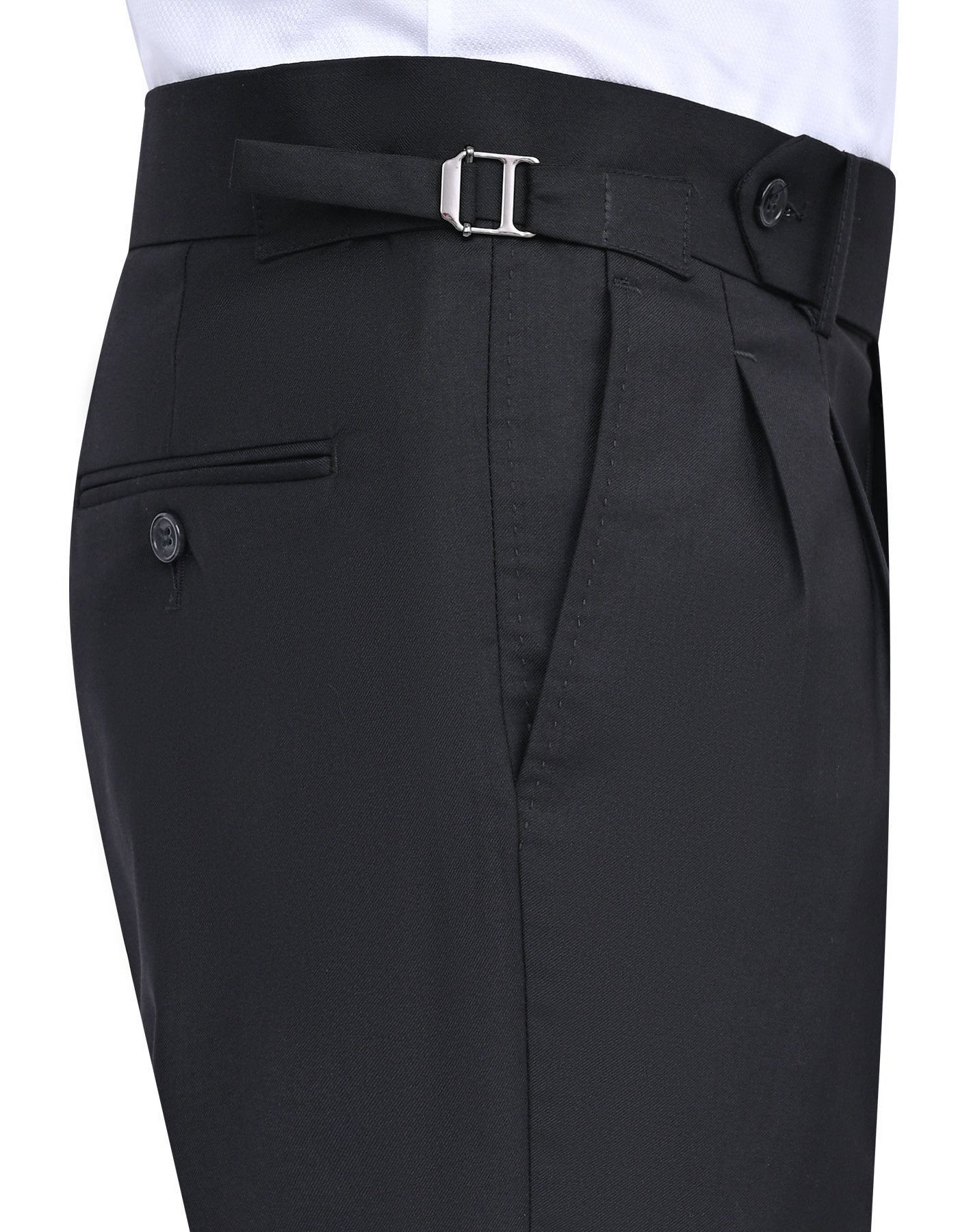 Black Plain Suit ST2687C-38