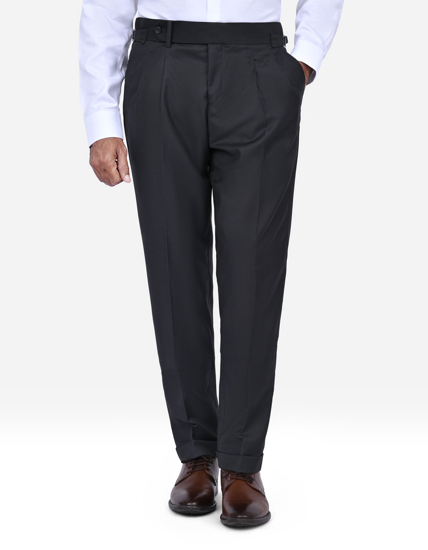Black Plain Suit ST2687S-36
