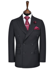 Black Plain Suit ST2687S-34