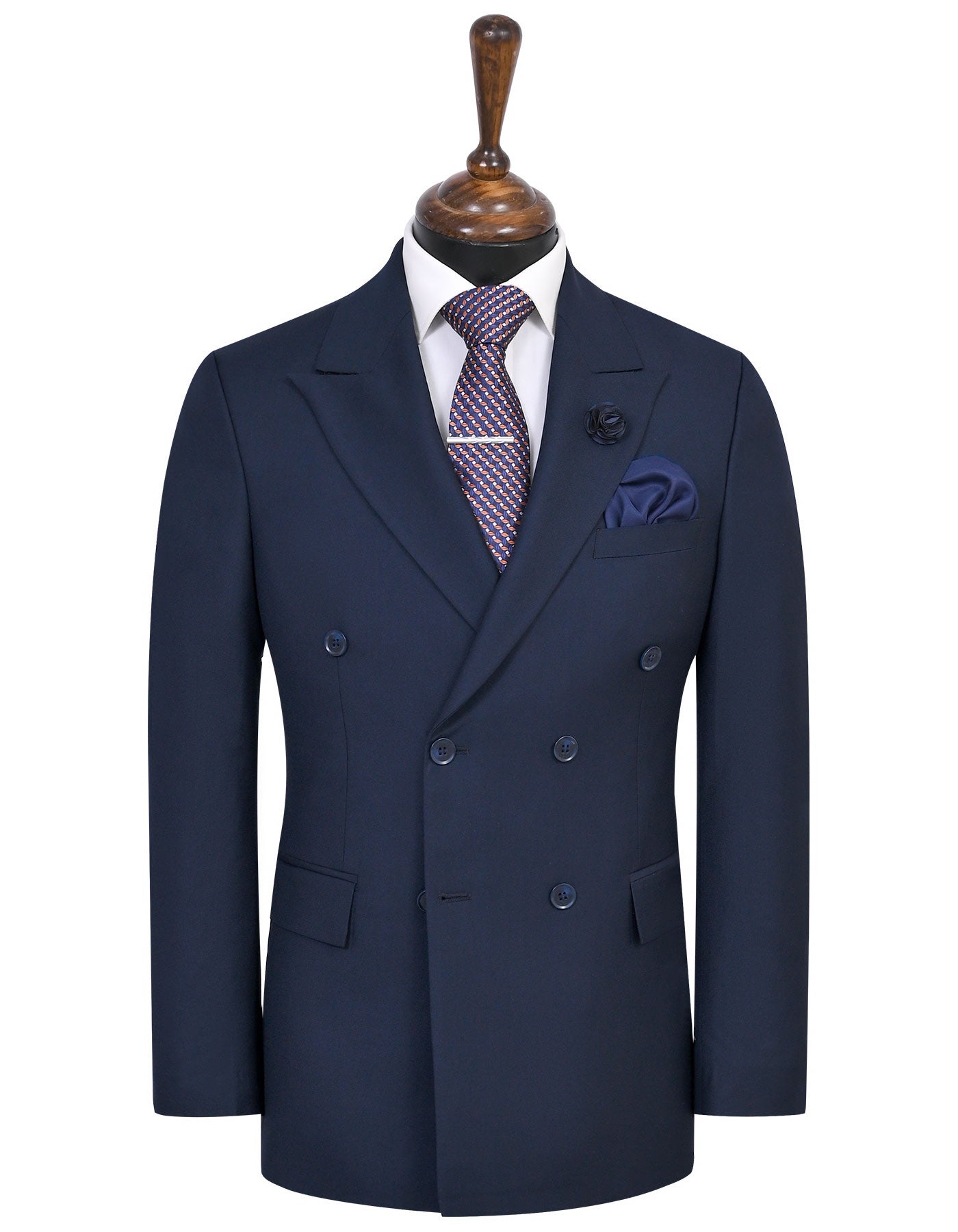 Navy Plain Suit ST2688-3S-34