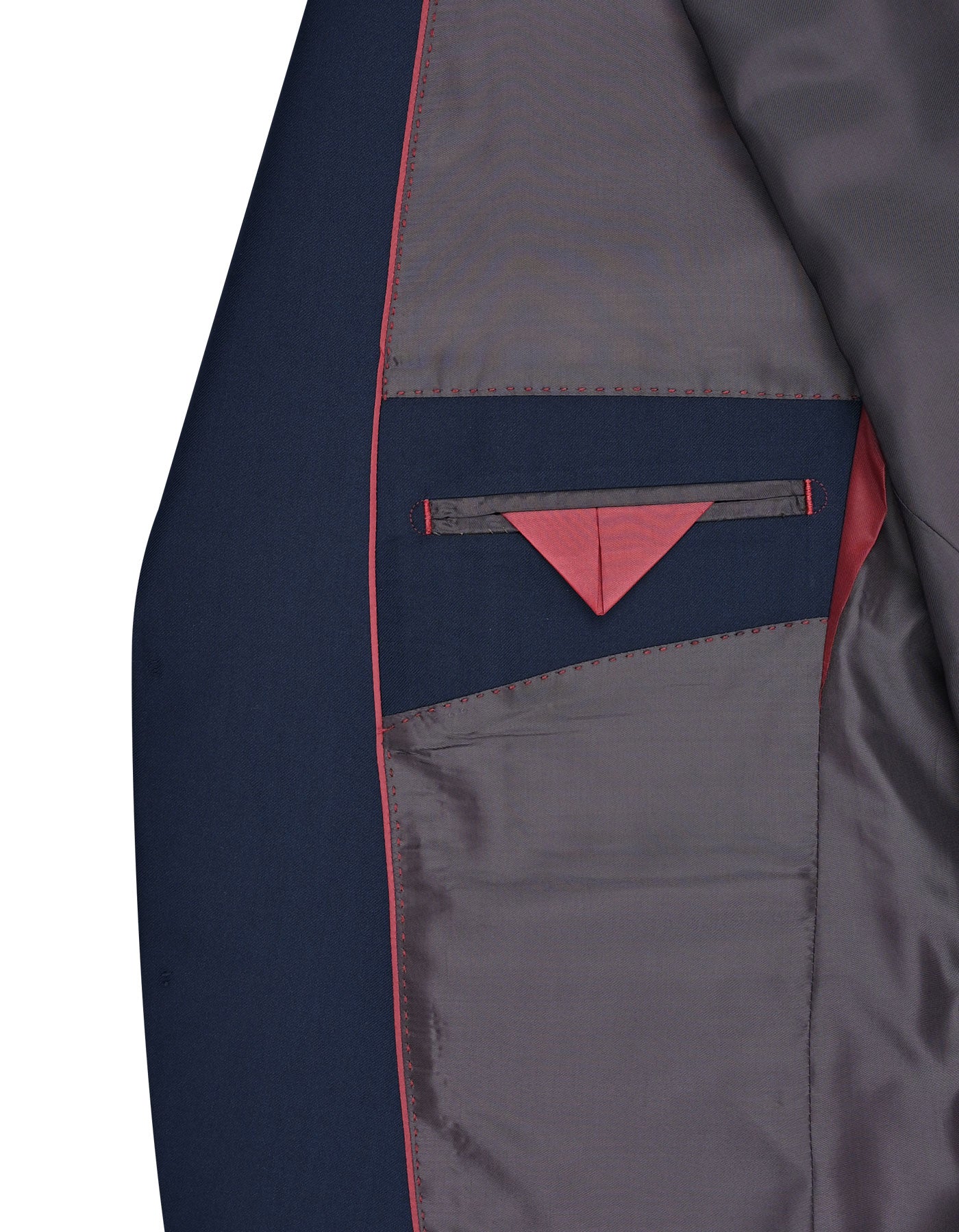 Navy Plain Suit ST2688-4C-42