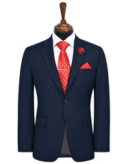 Navy Plain Suit ST2688-4S-34