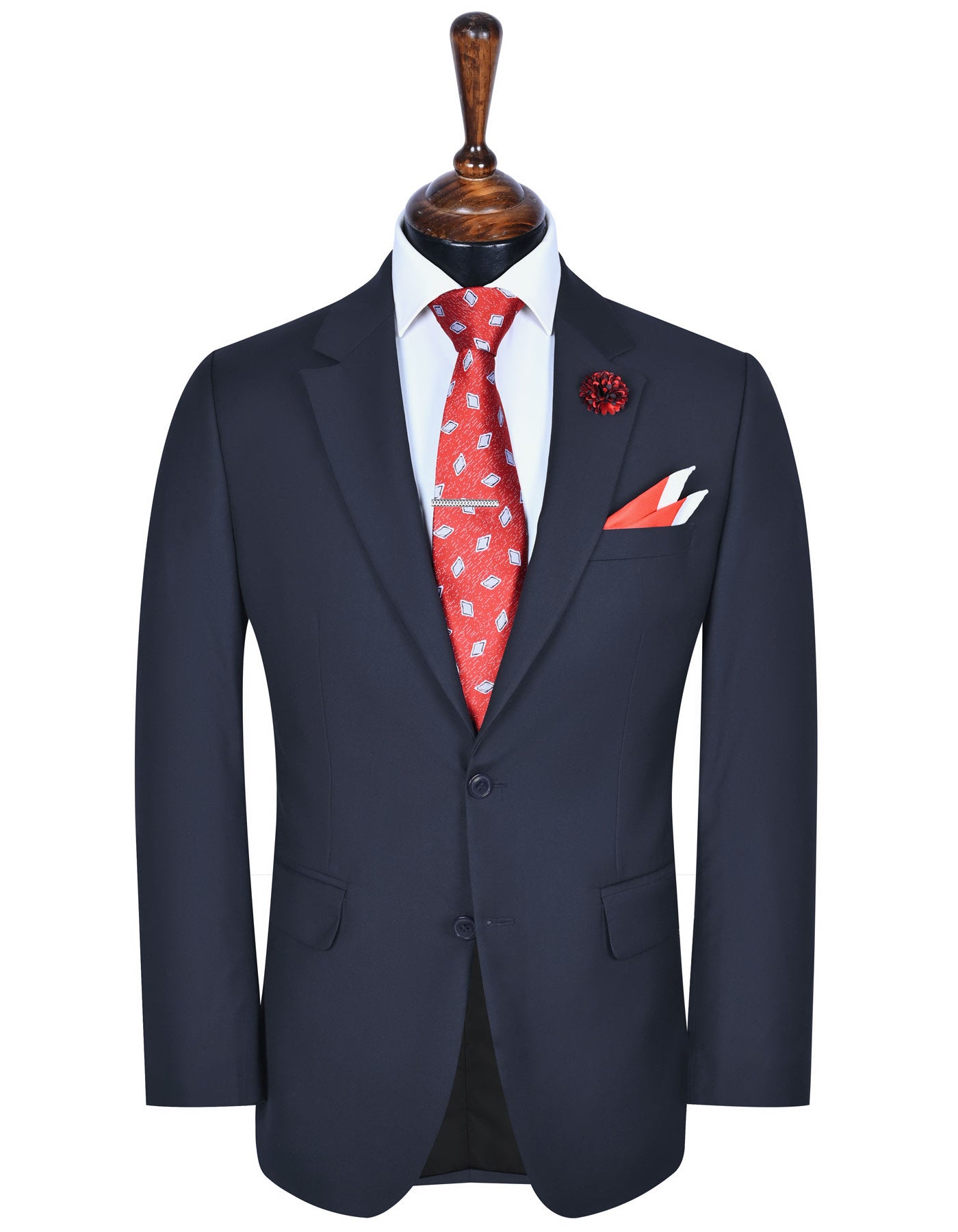 Navy Plain Suit ST2688S-34