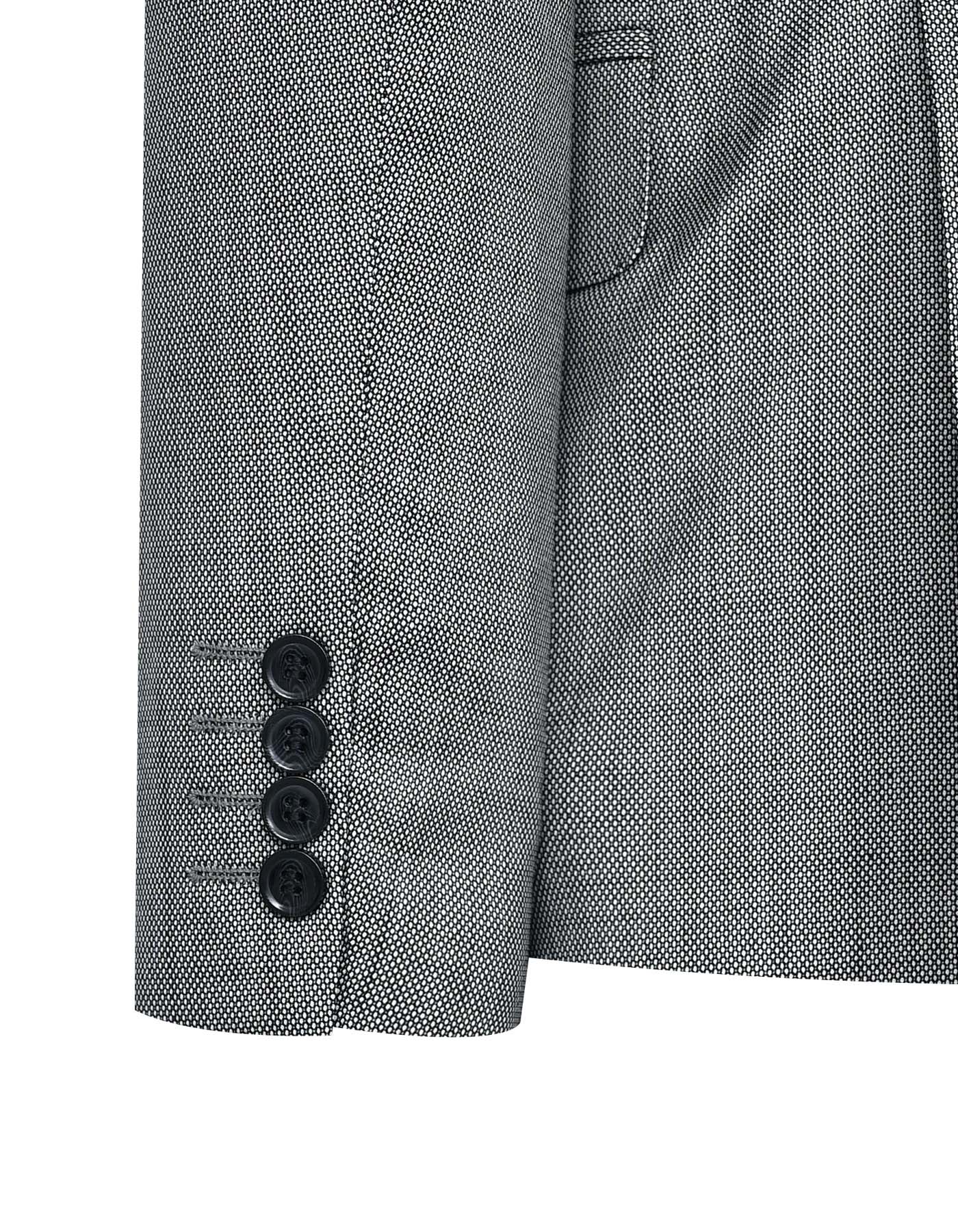 Grey Texture Suit ST2689S-38